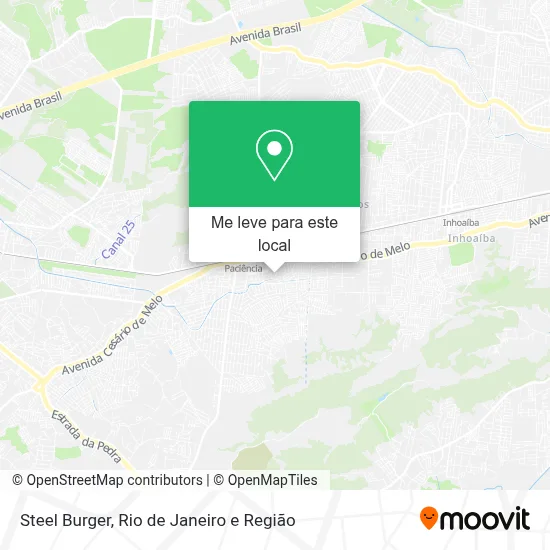 Steel Burger mapa