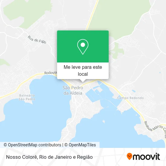 Nosso Colorê mapa