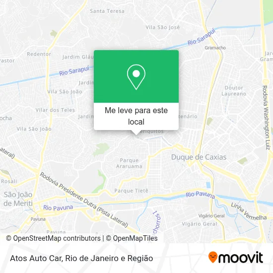 Atos Auto Car mapa