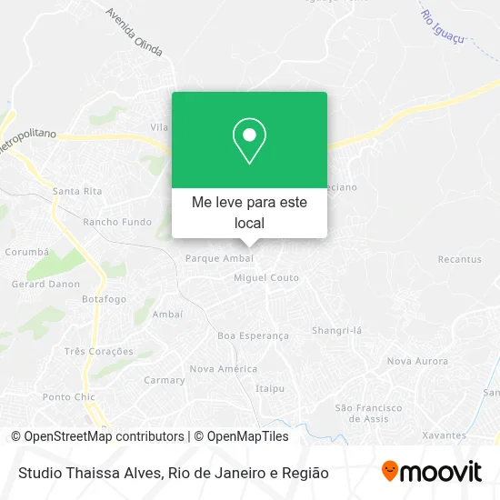 Studio Thaissa Alves mapa
