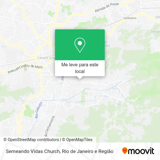 Semeando Vidas Church mapa