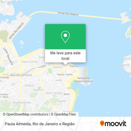 Paula Almeida mapa