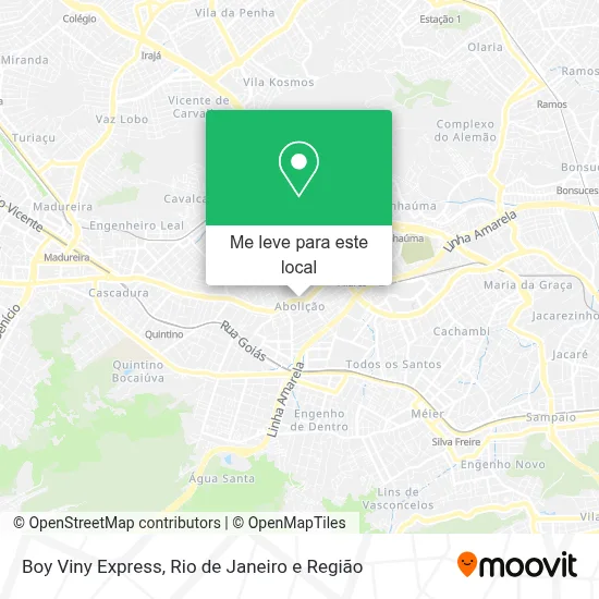 Boy Viny Express mapa