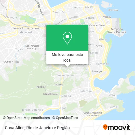 Casa Alice mapa