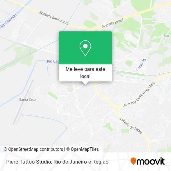 Piero Tattoo Studio mapa