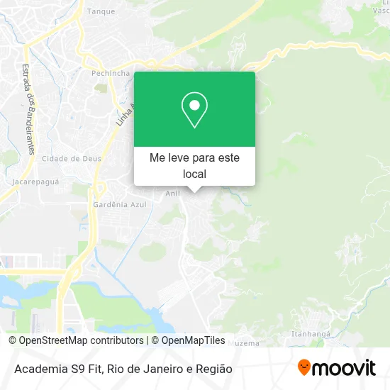Academia S9 Fit mapa