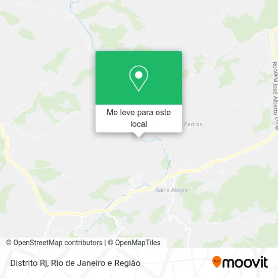 Distrito Rj mapa
