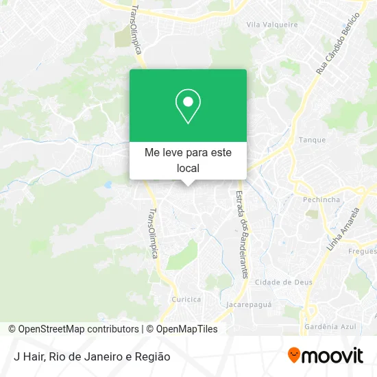 J Hair mapa