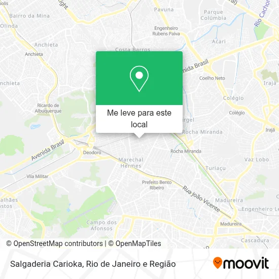 Salgaderia Carioka mapa