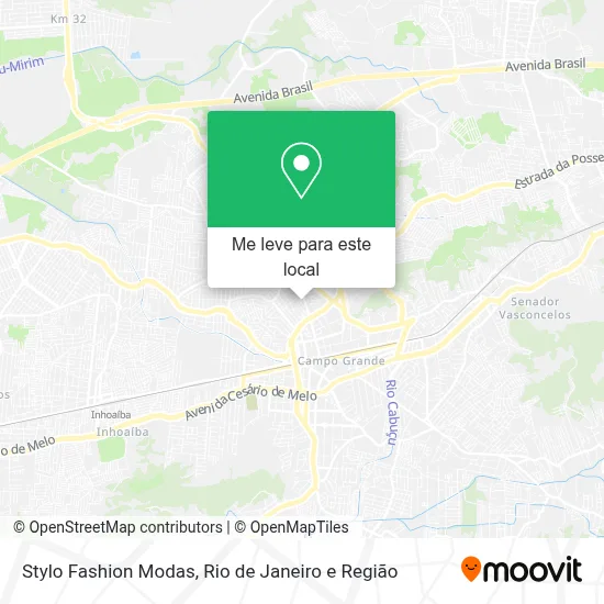Stylo Fashion Modas mapa