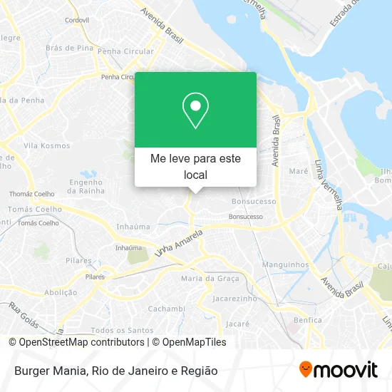 Burger Mania mapa