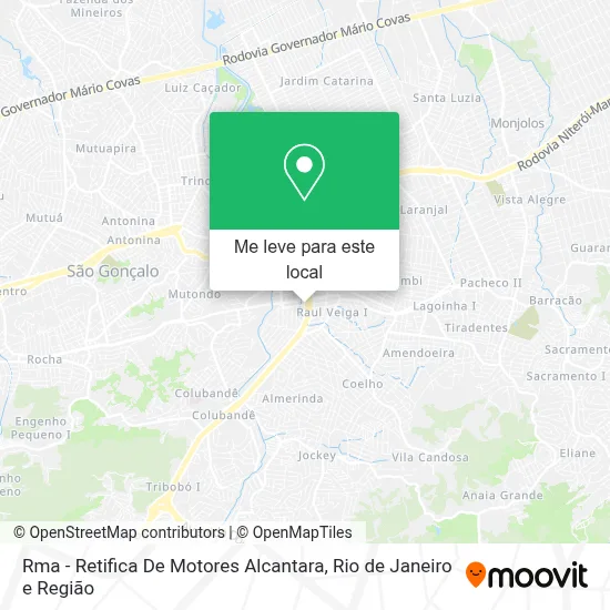Rma - Retifica De Motores Alcantara mapa