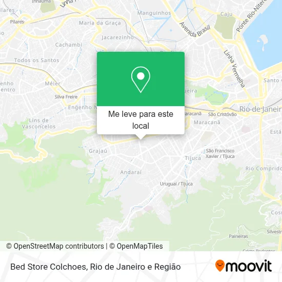 Bed Store Colchoes mapa