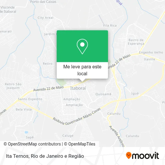 Ita Ternos mapa