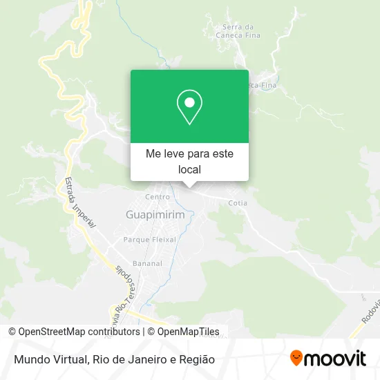 Mundo Virtual mapa