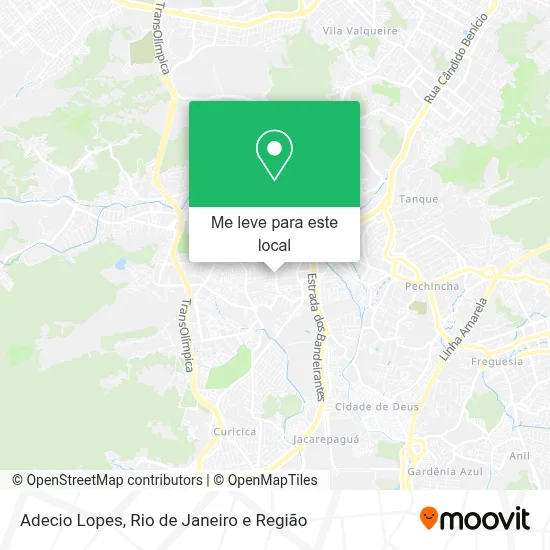 Adecio Lopes mapa