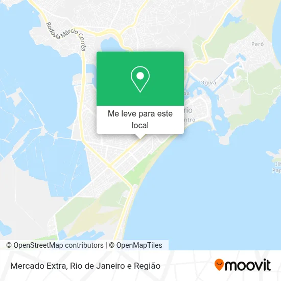 Mercado Extra mapa