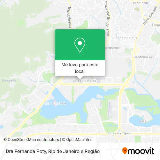 Dra Fernanda Poty mapa