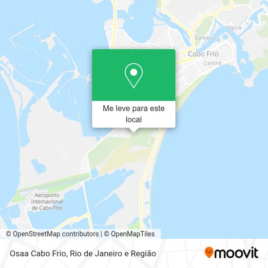 Osaa Cabo Frio mapa