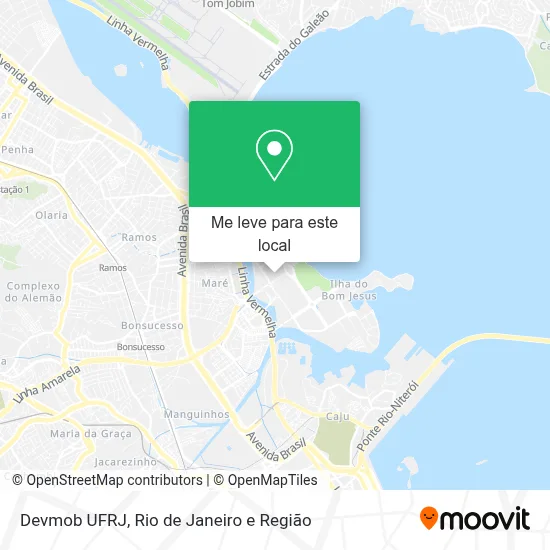 Devmob UFRJ mapa