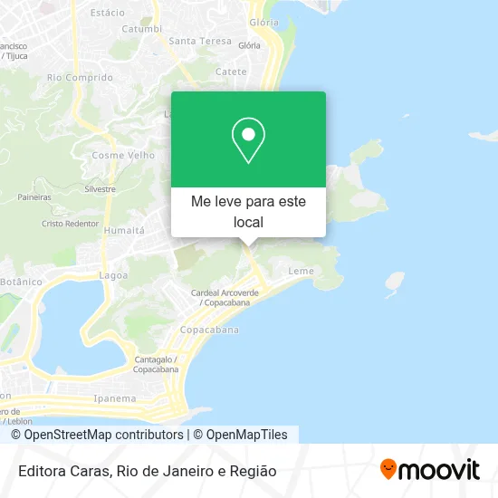 Editora Caras mapa