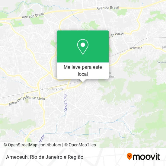 Ameceuh mapa