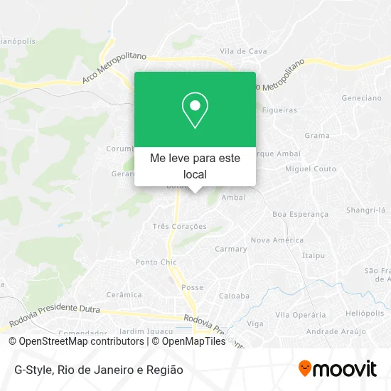 G-Style mapa