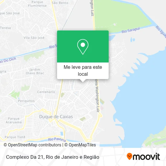 Complexo Da 21 mapa
