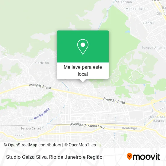 Studio Gelza Silva mapa