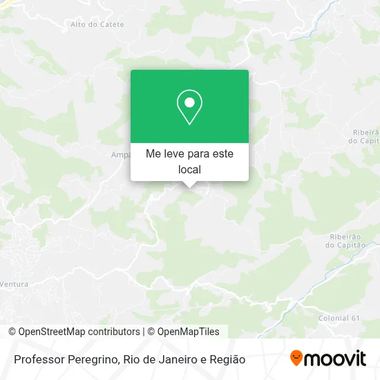 Professor Peregrino mapa