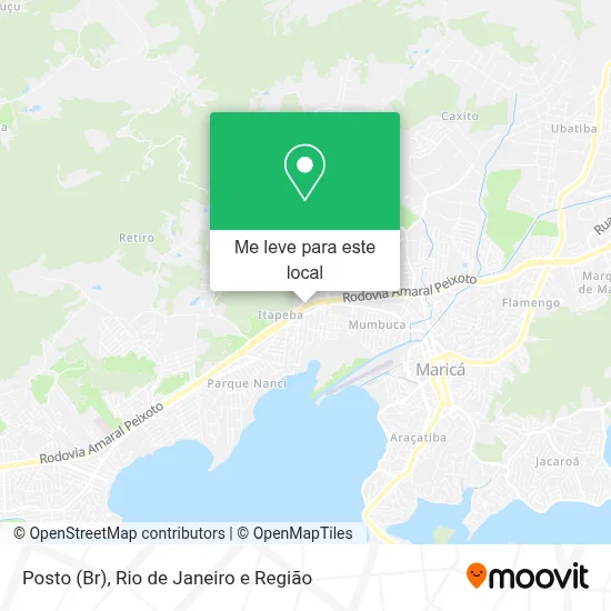 Posto (Br) mapa