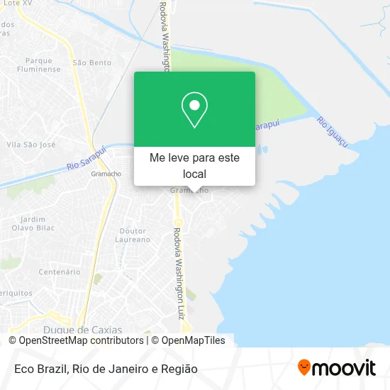 Eco Brazil mapa