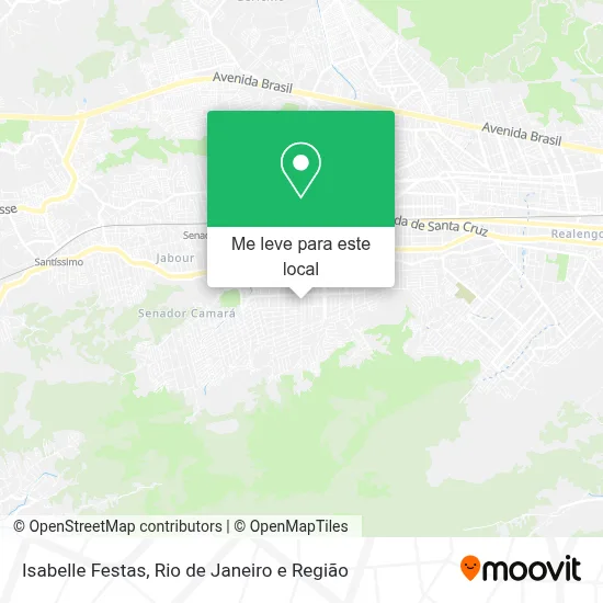 Isabelle Festas mapa