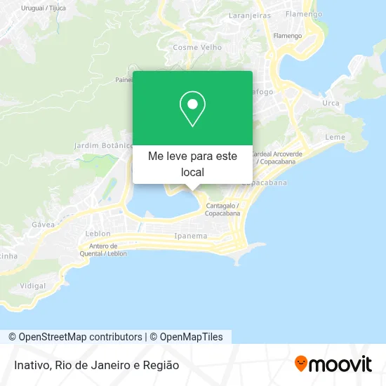 Inativo mapa