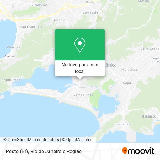 Posto (Br) mapa