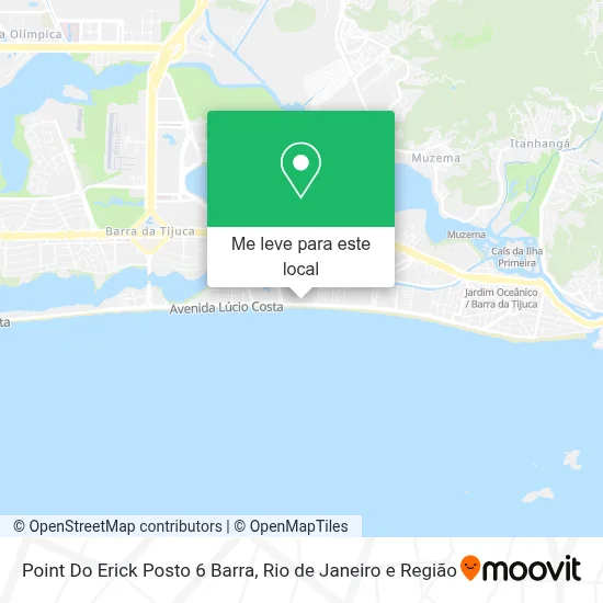 Point Do Erick Posto 6 Barra mapa