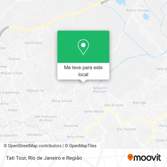 Tati Tour mapa