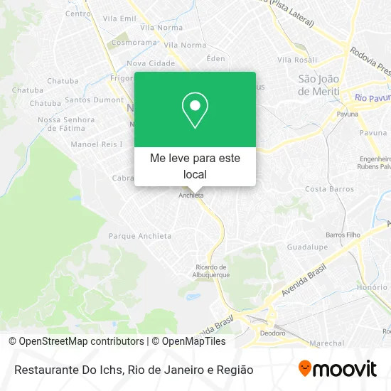 Restaurante Do Ichs mapa