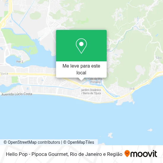 Hello Pop - Pipoca Gourmet mapa