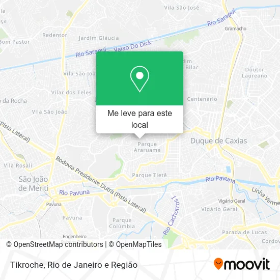 Tikroche mapa