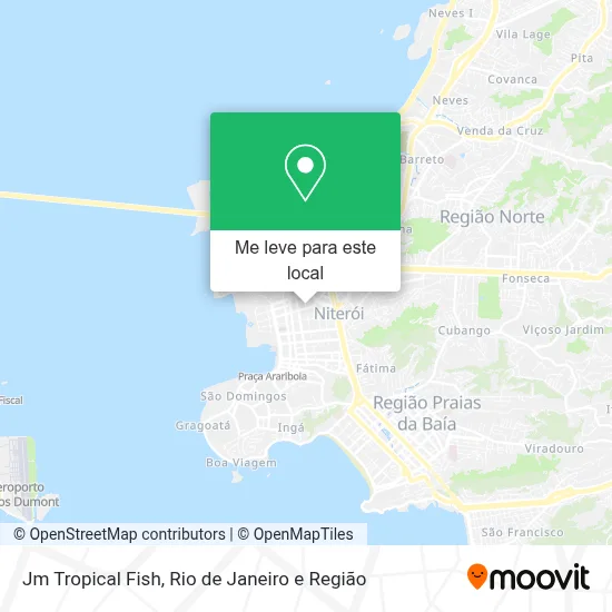 Jm Tropical Fish mapa