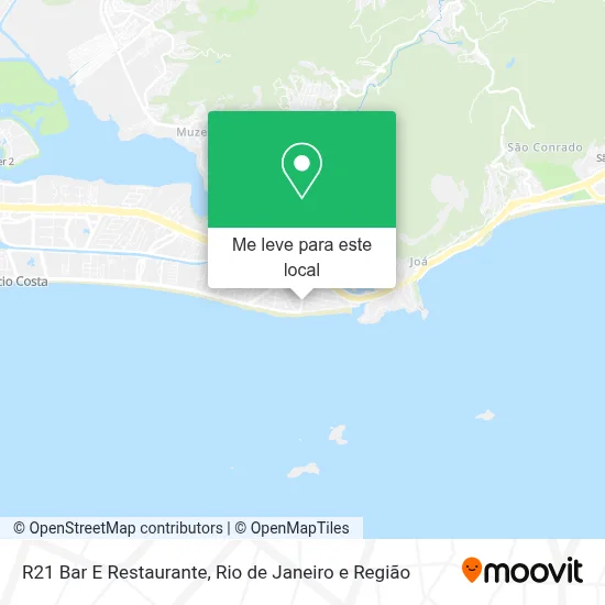 R21 Bar E Restaurante mapa
