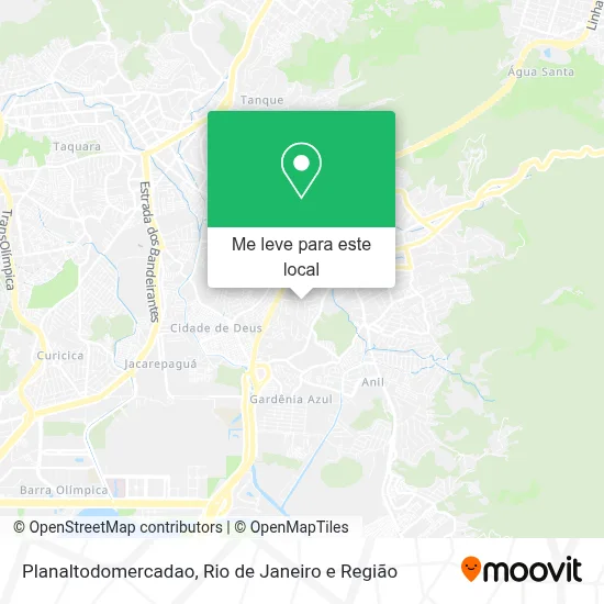 Planaltodomercadao mapa