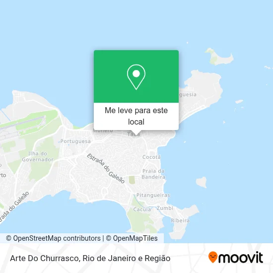 Arte Do Churrasco mapa