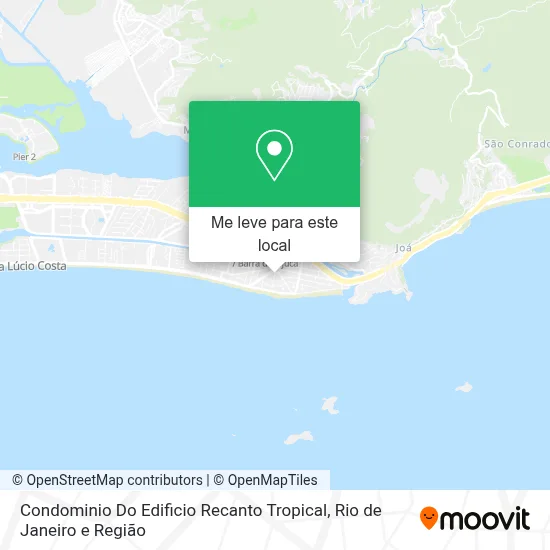 Condominio Do Edificio Recanto Tropical mapa