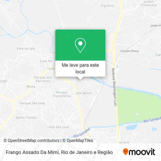 Frango Assado Da Mimi mapa