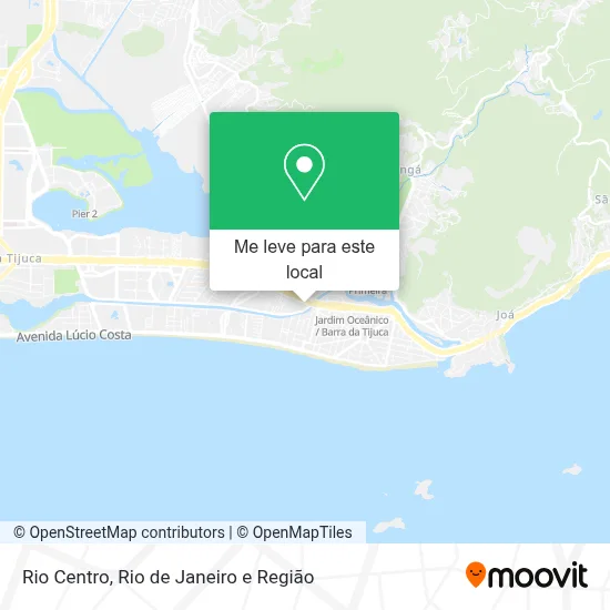 Rio Centro mapa