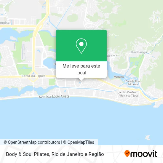 Body & Soul Pilates mapa