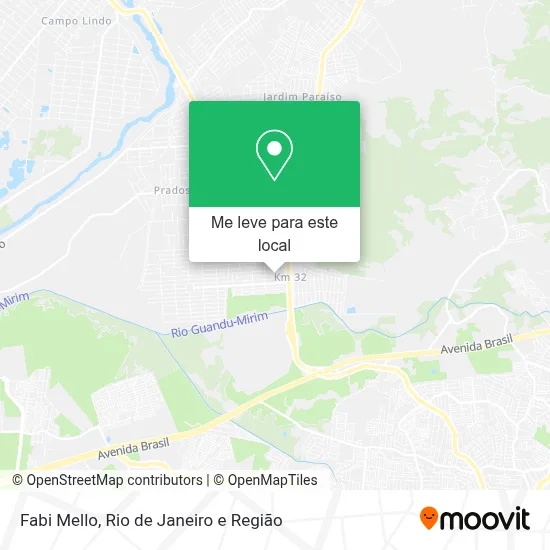 Fabi Mello mapa