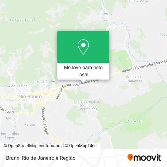 Brann mapa